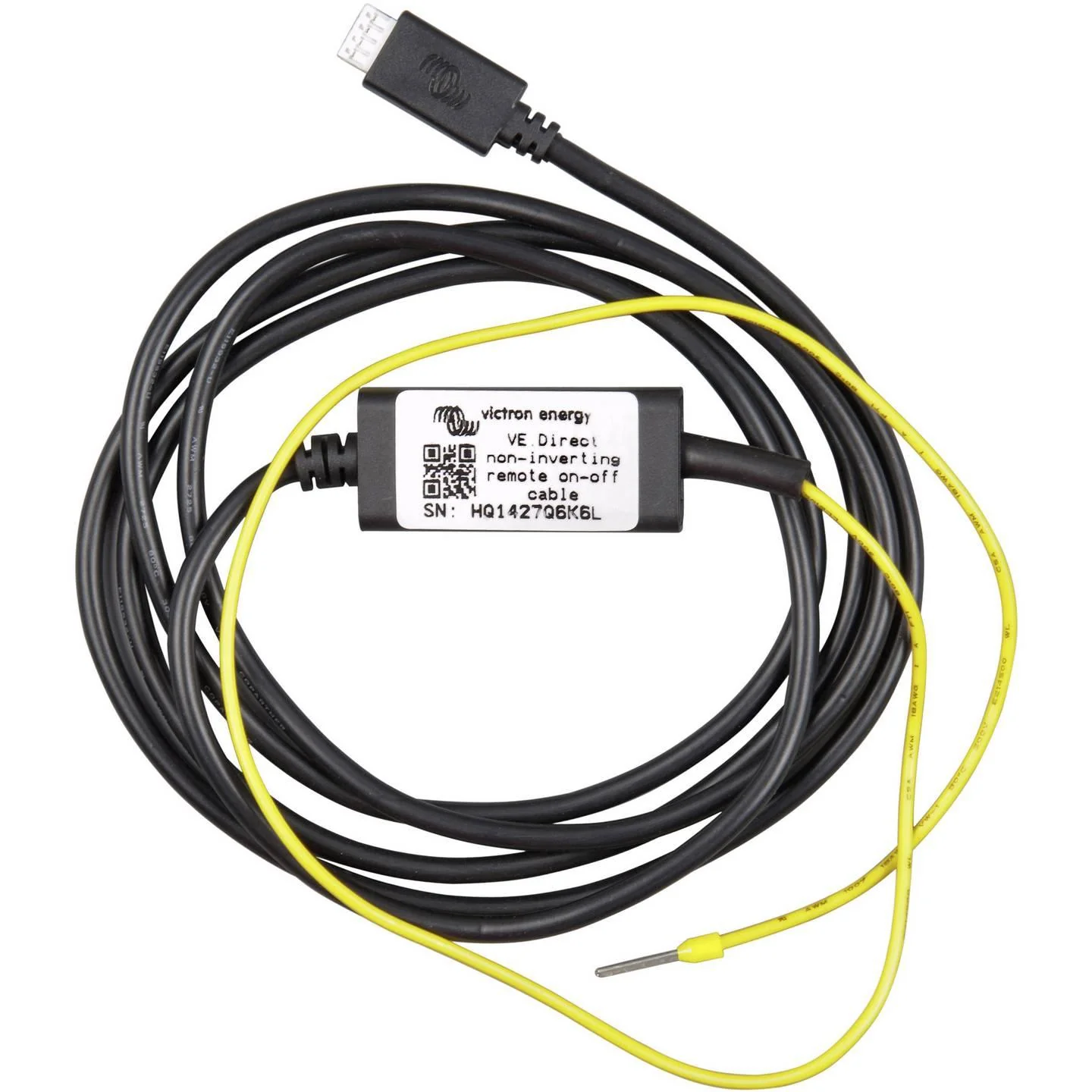 VE.Direct nicht invertierendes Kabel zum ferngesteuerten Ein-/und Ausschalten