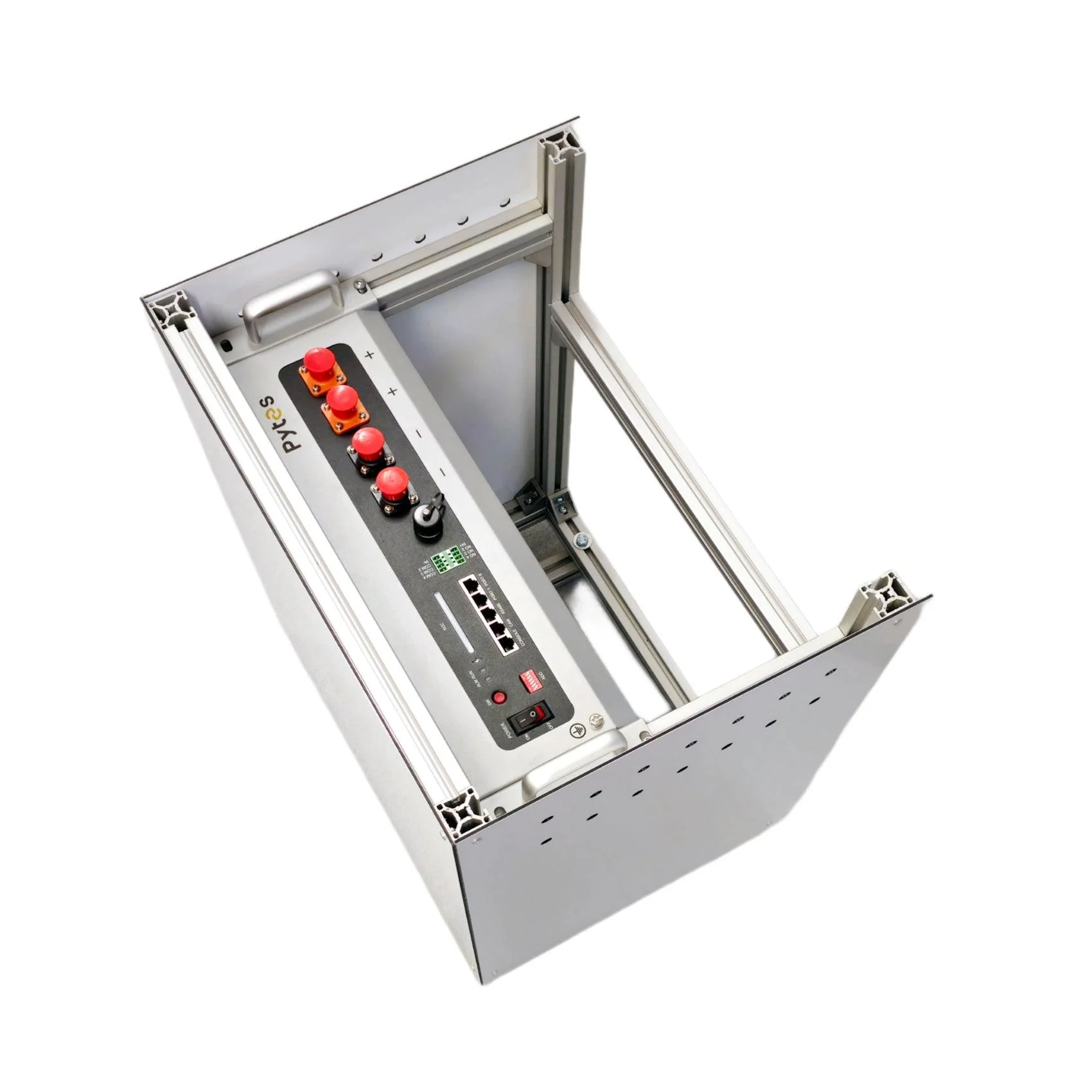 Batteriegehäuse für 2x Pytes E-Box 48100 V5 LiFePo4-Batterien weiß - Image 3