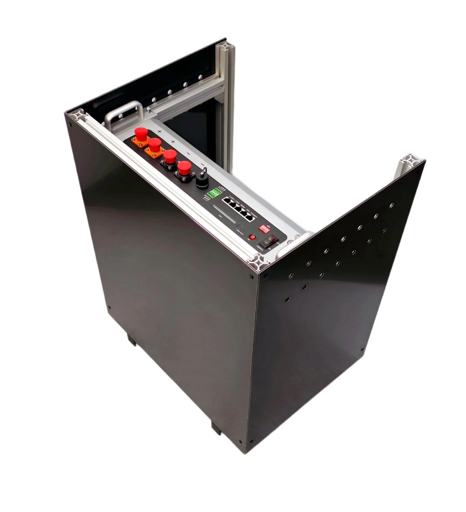 Batteriegehäuse für 2x Pytes E-Box 48100 V5 LiFePo4-Batterien Black Series - Image 3