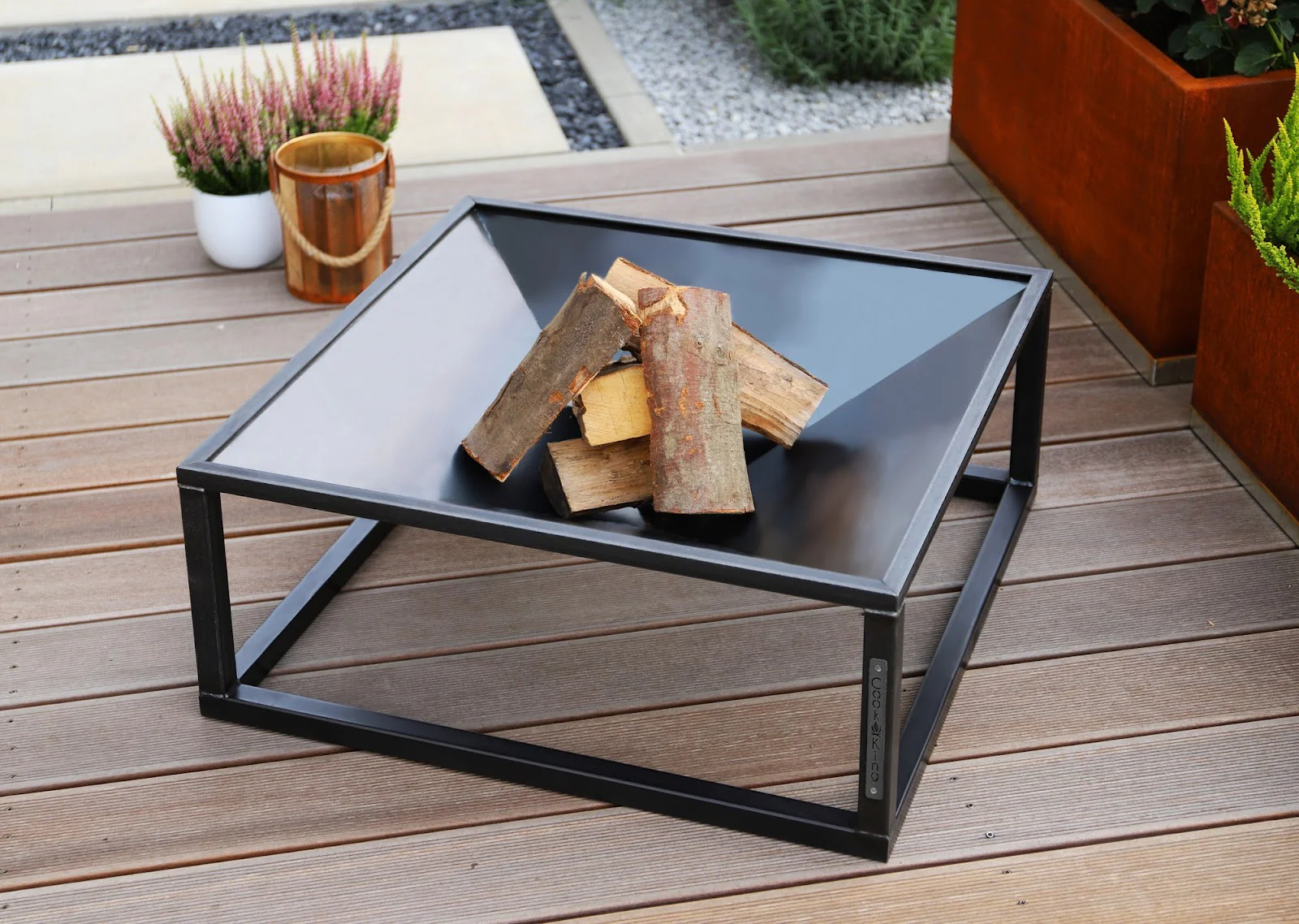 Cookking Feuerschale "SQUARE" 70x70 cm - Image 2