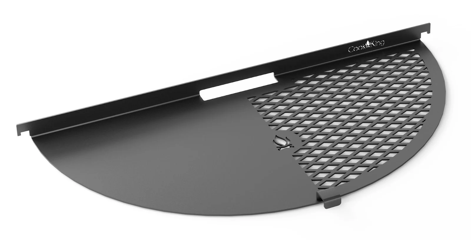 Cookking Halbrunde Grillplatte 98 cm für eine Feuerschale 100 cm