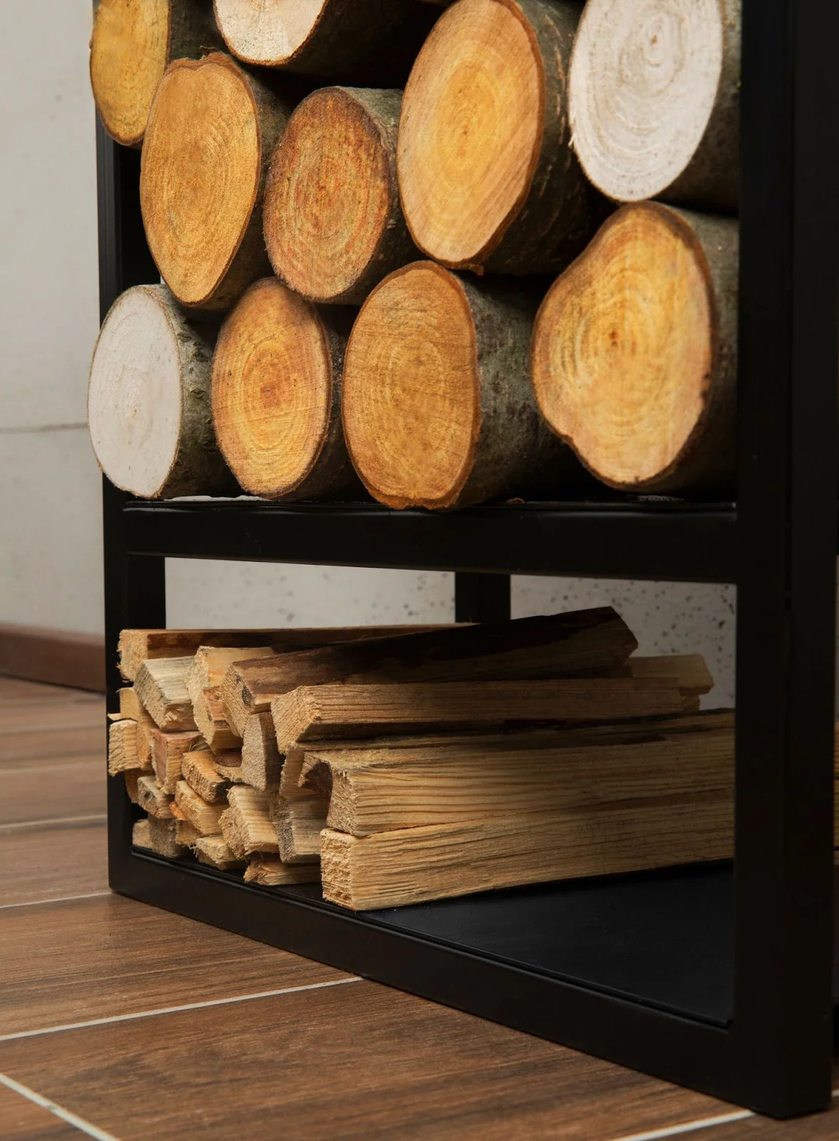 Cookking Kaminholzregal "ATOS" 120x40x20 cm - Image 2
