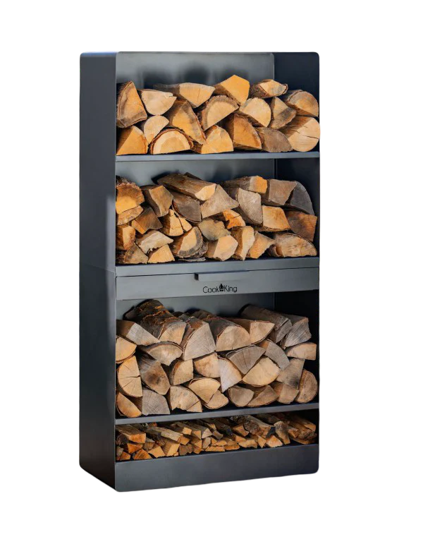 Cookking Kaminholzregal Vento 150 x 80 x 30 cm