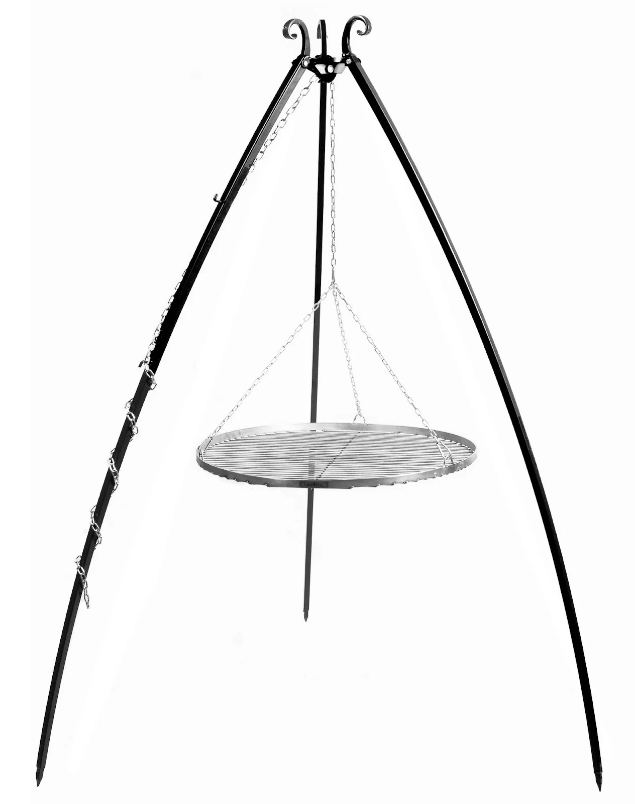Cookking Schwenkgrill 200 cm - Grillrost aus Edelstahl 60 cm