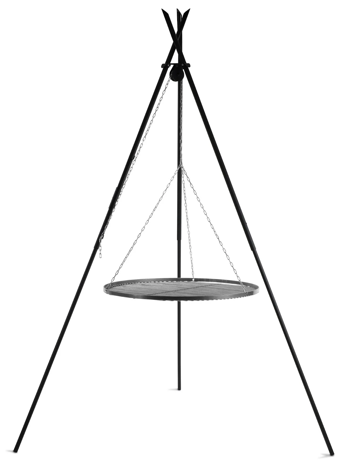 Cookking Schwenkgrill "TIPI" 210 cm - Grillrost aus Rohstahl 70 cm