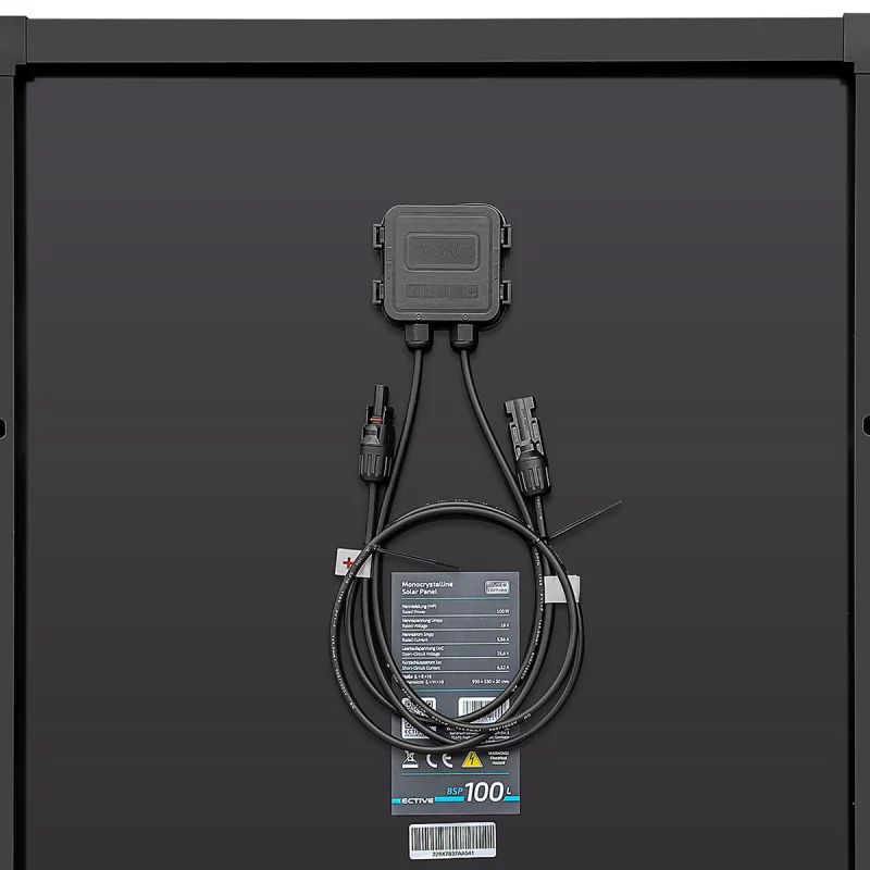 ECTIVE BSP 100 Black Slim Monokristallin Solarmodul 100W - Image 3