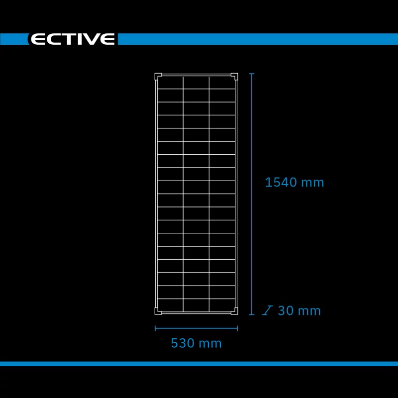 ECTIVE BSP 170 Black Monokristallin Solarmodul 170W - Image 6