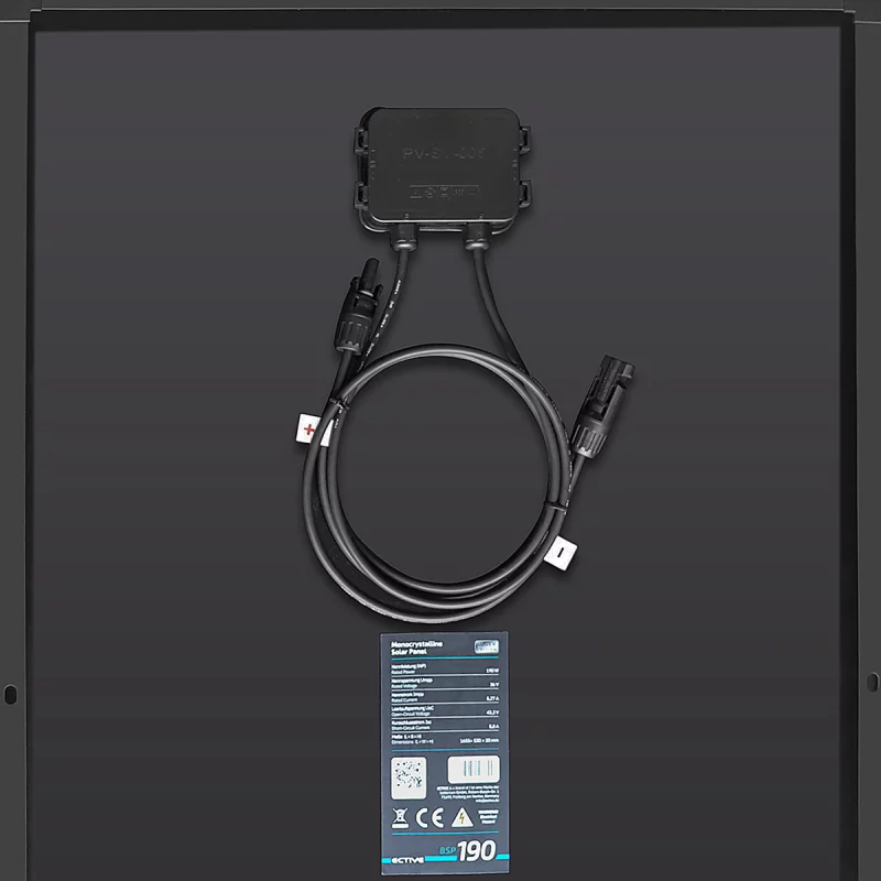 ECTIVE BSP 190 Black Monokristallin Solarmodul 190W - Image 5