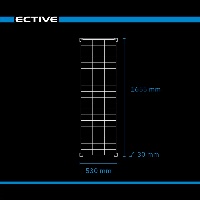 ECTIVE BSP 190 Black Monokristallin Solarmodul 190W - Image 6