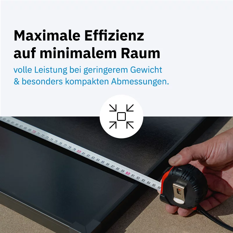 ECTIVE BSP 80 Black Lightweight Monokristallin Solarmodul 80W - Image 4