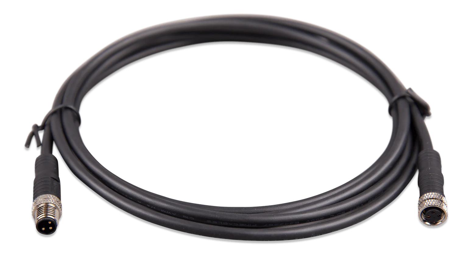 Kabel mit 3-poliges M8-Rundsteckverbinder Stecker/Buchse 3 m (bag of 2)