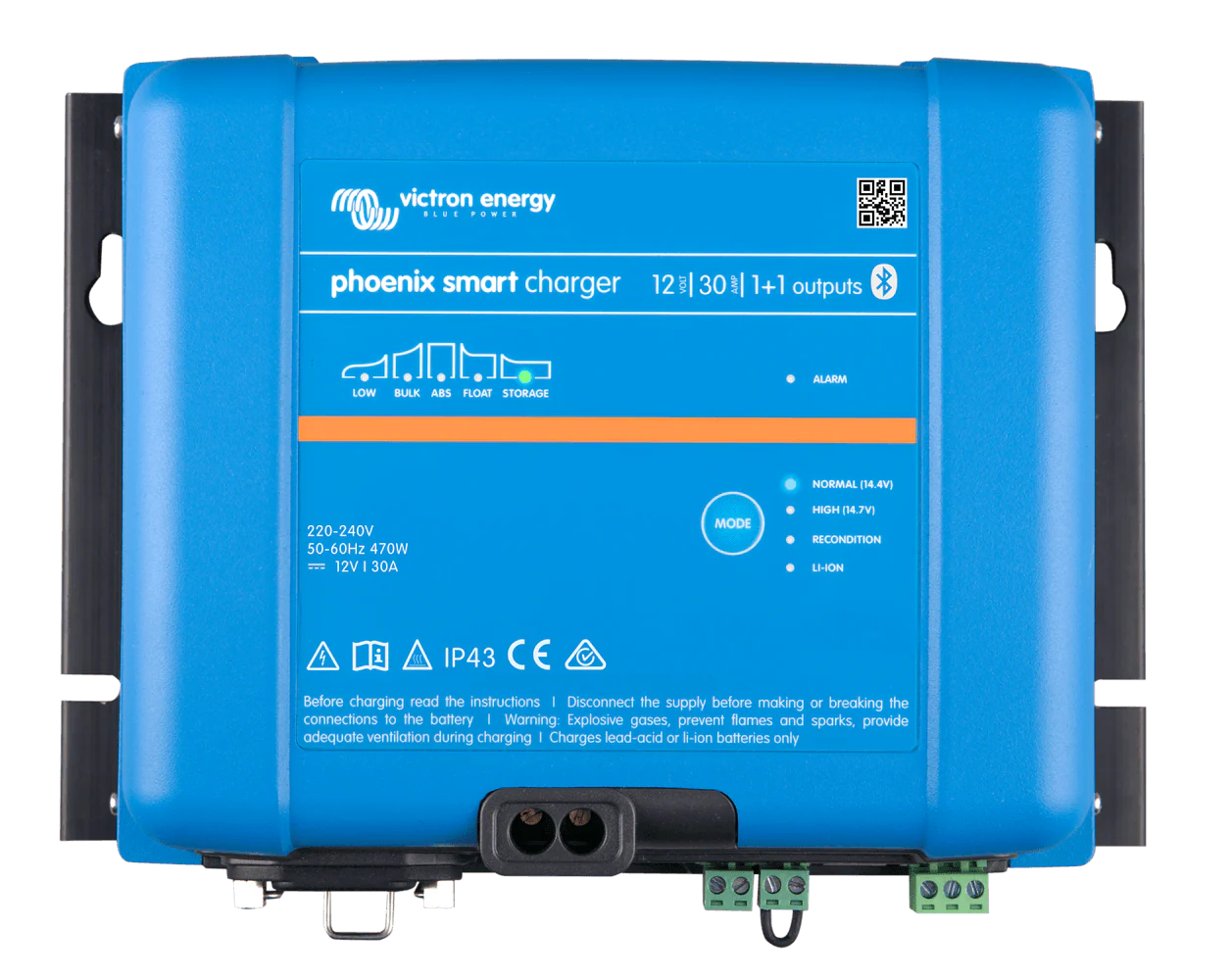 Phoenix Smart IP43 Ladegerät 12/30 (1+1) 120-240V