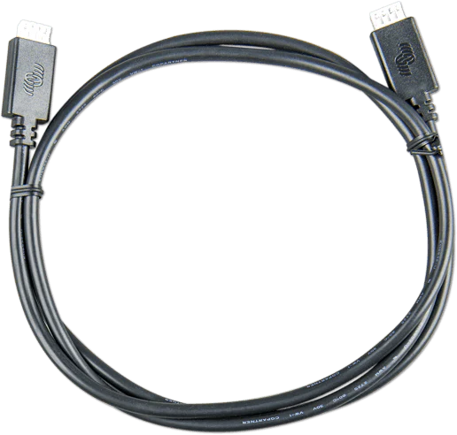 VE.Direct Kabel 3m (eine Seite mit Stecker im rechten Winkel)