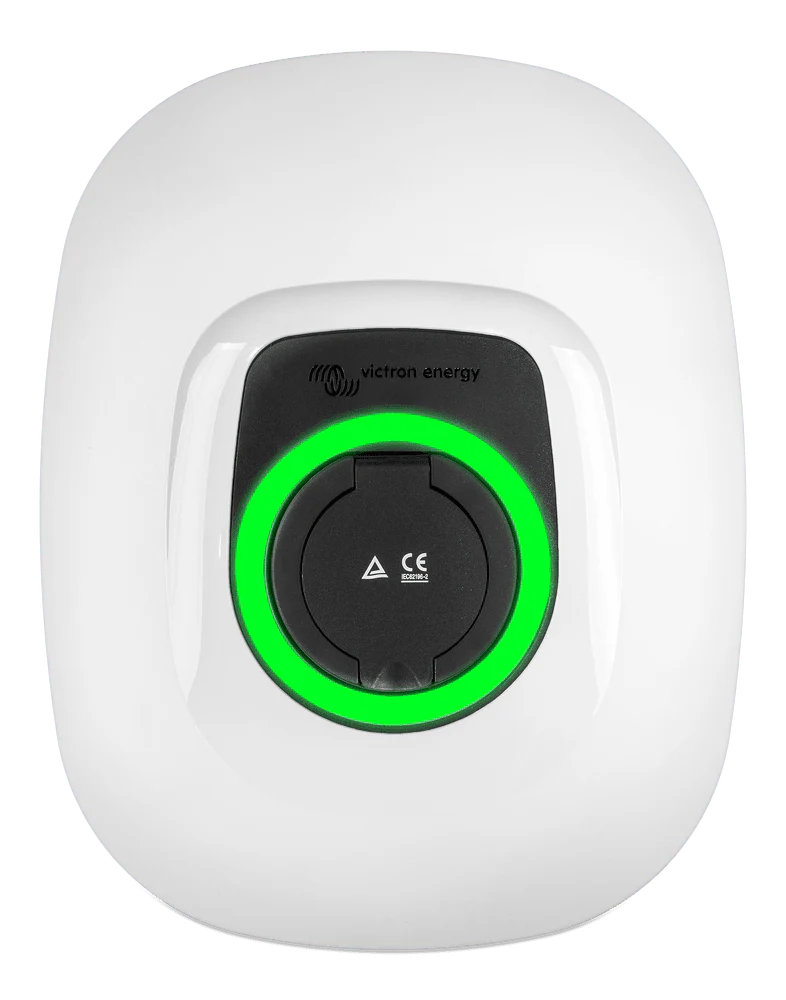 Weiße Front für EV Charging Station NS